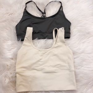 Special bundle cropped sports top + sports bra